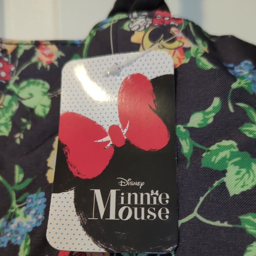 Disney Floral Tote Bag - Black and Multicolor - Picture 3 of 8